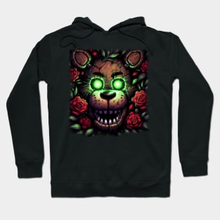 Glow Eyes Fazbear Fnaf Jump Scare Five nights at freddys Hoodie